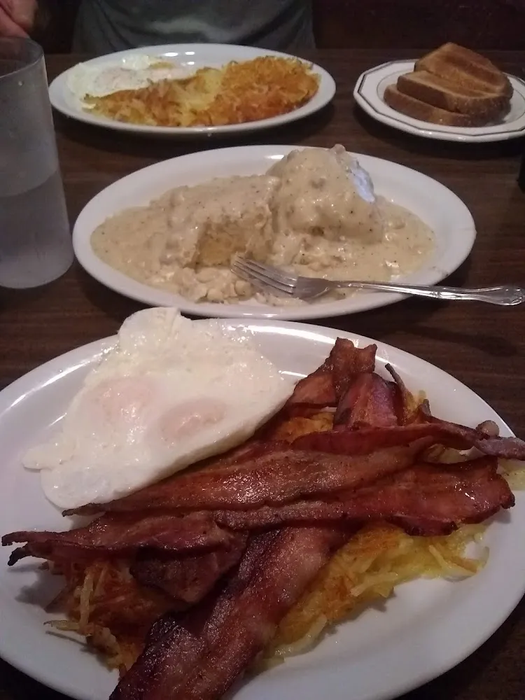 Biscuits and Gravy and Eggs