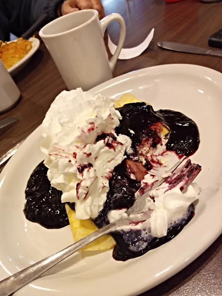 Blackberry Crepes
