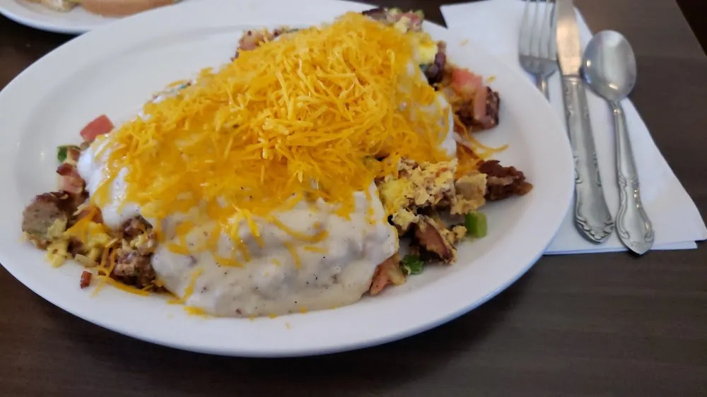 Chili & Cheddar Omelette