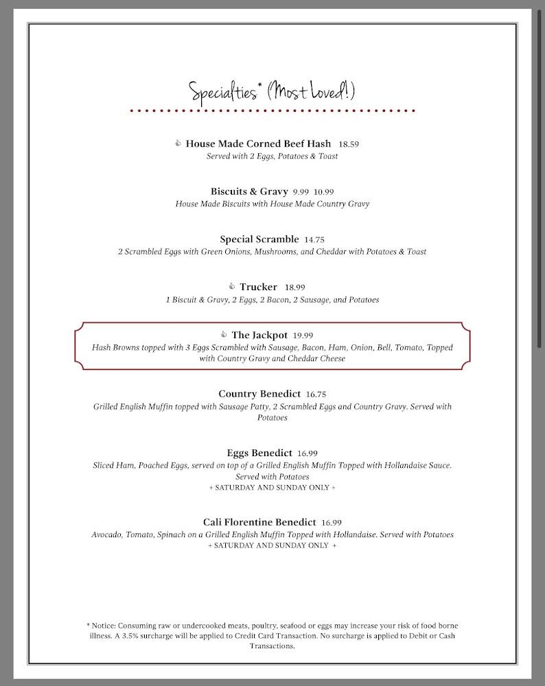 Judy's Junction Menu image 4